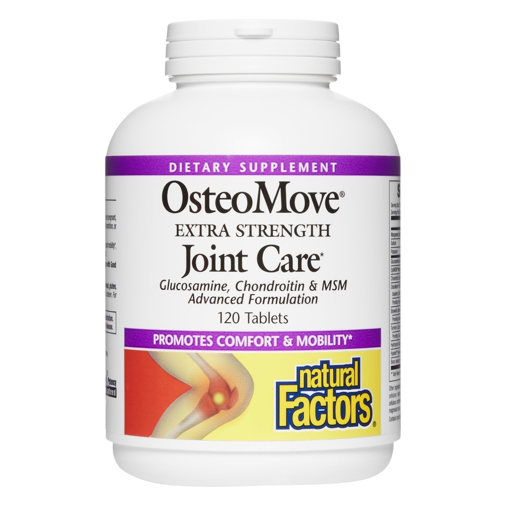 Φυσικοί Παράγοντες, OsteoMove Joint Care, Extra Strength Support for Joint and Bone Health, Non-GMO, 120 δισκία (60 μερίδες)