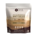 Taha Health & Nutrition Chocolate Whey proteini Isolate Toz, 30g protein, 7.9g BCAAs, 4.3g Leucine | Yeni Zelanda Free-Range, Grass-Fed Dairy | 2LB, ~24 Hizmetler