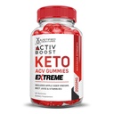 Justified Laboratories Activboost Keto Acv Gummies Extreme 2000MG Active Boost Chem Gummies Apple Cider Vinegar Activ Boost Formulad with Pomegranate Beet Juice B12 Vegan Non GMO 60 Gummys