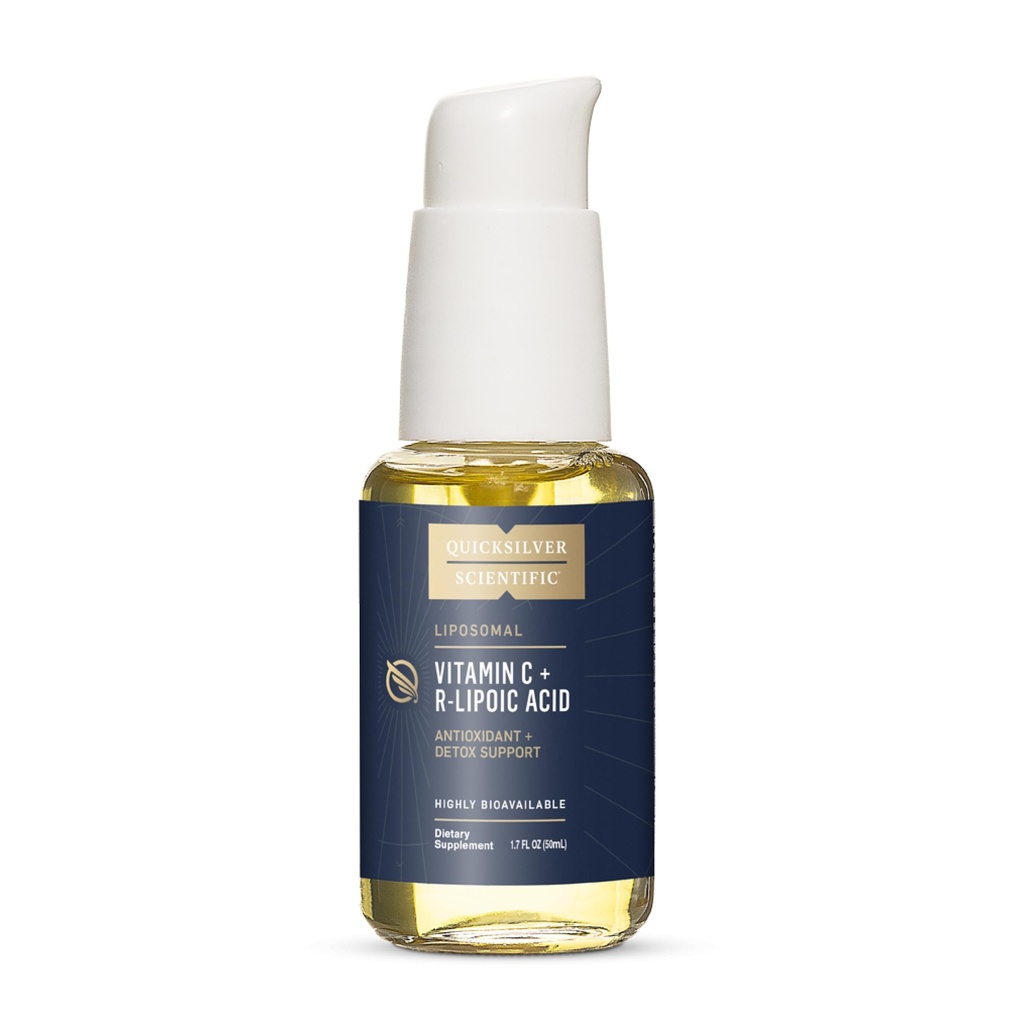 Hızlıca Bilimsel Vitamin C + R Lipoic Asit - RLA ile Liposomal Vitamin C - Antioksi, Detox & Immune Support Supplement - Superior Abors (50 ml) ile