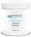 Metabolic Bakım Glycine Toz, 200g - Calm Desteği, Liver Detoxification, Ortak Sağlık & Collagen Production - Amino Asit Supplement