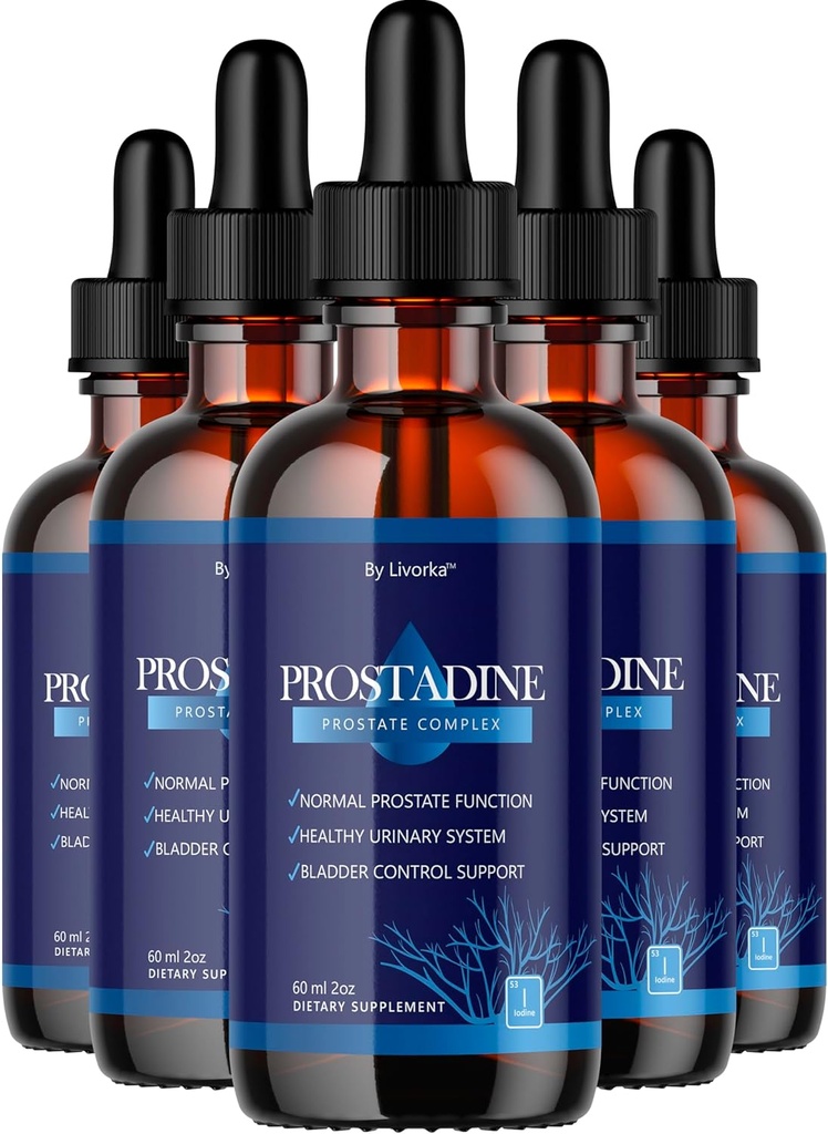 (5 Pack) Prostadine Drops - Επίσημη Drop Formula Prostadine για τους άνδρες, Prostadine Κριτικές, Prostadine Συμπλήρωμα, Prostadine Φυσική Υγρή Υποστήριξη, Prostadine Drop Formula, 5 μπουκάλια για 5 μήνες