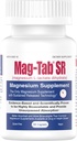 10x Daha İyi Abpsiyon-Mag-Tab SR (Sustained release) 60 Kontins Uyku, Kas Cramps, Magnezyum Deficiency Health Issue (60)