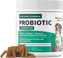 Wellnergy Daily Probiyotik & Prebiyotiks Soft Chew for Dogs & Cats - Digestive Support for Diarrhea, Constipation, Upset Stomach, Indigestion & Gas - Helps Digestion, Alerji Skin & Immune Health 70ct