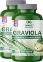 GRAVIOLA MAX - Graviola Extract Supplement - Soursop (Annona muricata) - Immune System ATM & Antioksis in each Capsule of Pure Graviola (2 Birimler)