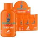 Gorilla Mode Energy Shots (6-Pack) - Gelişen Focus & Energy için Enerji Shots, Sugar-Free, Fast-Acting, Potent Formula with Vitamins & Natural Extracts (Orange Rush)