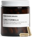 Gıda Over Drugs Lung Formula – Herbal Detox Organik Mullein, Thyme, Licorice & Astragalus – Lung Support için Doğal Supplement, Breathing Clarity & Mucus Balance – Plant-Based Capsules