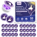 Yetişkinler ve Çocuklar için Uyku Patches, Goodnight Sleep Oil Bead Uyku Aid Patches (30 PCS, 120 Nights'a hizmet ediyor), 100 Doğal Plant Malzemeler ile Tatlı Rüya Formülünü Yükseltti