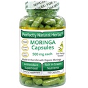 150 κάψουλες Moringa Made with USDA Certified Organic Moringa Leaf Powder, Καθαρό Βάρος 500mg ανά κάψουλα