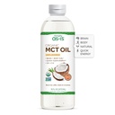 Basitçe as-is | Organik MCT Oil C8 & C10 | Unflavored | 100% from Non-GMO Coconuts | Mükemmel for Morning Coffee | Quick Clean Energy | 16 fl ozz