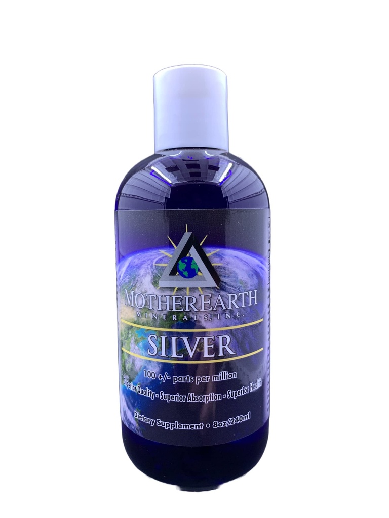 Mother Earth Minerals - Silver - 8 Ounce 96 servis