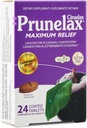 Prunelax Ciruelax Natural Senna for Occasional Constipation, Senna Extract, Vegan & Gluten-Free, Gentle Overnight Relief - 24ct
