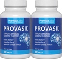 Provasil Brain Supplement for Memory, Focus, Mood & Concentration | Ginko Leaf Flavonoids, Bacopa Monnieri & Biotin | Zihinsel Performansı Geliştirmek, Dikkat & Bilişsel Sağlık (Pazarlama 2)