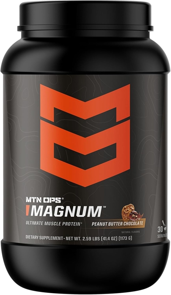 MTN OPS Magnum 100% Whey Isolate protein Toz - 32 Hizmet, Peanut Butter Chocolate