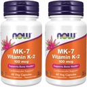 Şimdi Gıdalar K-2 (MK7) Veg Capsules, 100 mcg, 60 Kont, 2 Paket