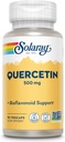 SOLARAY Quercetin 500 mg, Supports Sinus, Respiratory, Immune Function & Normal, Sağlıklı Uric Asit Seviyeleri, 90 VegCaps