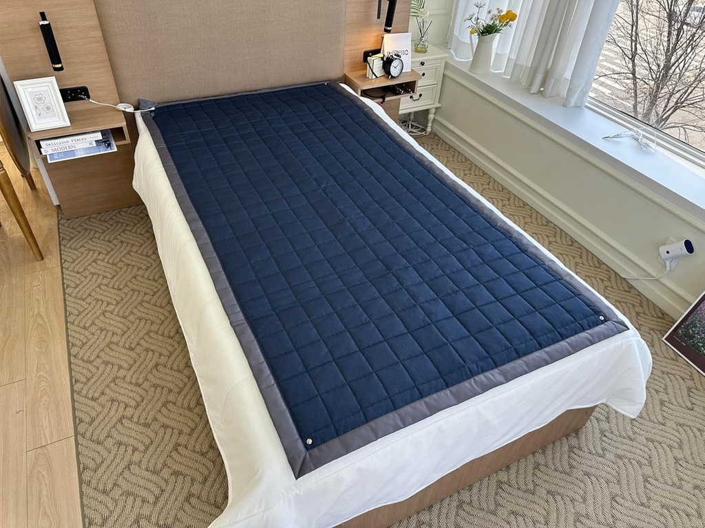 Tek Mat-Sabah Çelik Kumaşı, 39x79 inç (Navy)