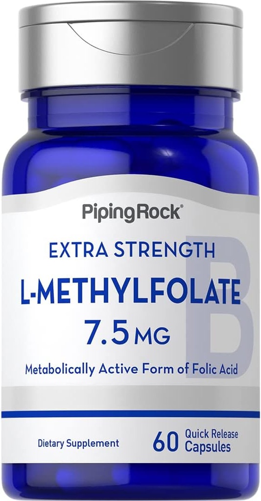 Piping Rock L- Methylfolate 7, 5 mg 