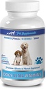 Köpek Göz Tamamı - Köpek Ultra Vitaminleri - Mineraller - Temel NUTRIENTS - Premium ve Doğal - Dogdis Supplements - 1 Şişe (90 Chews)