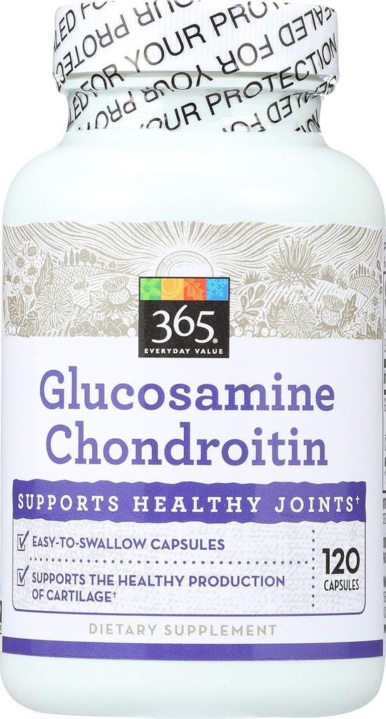 365 από το Whole Foods Market, Glucosamine Chondroitin, 120 Count