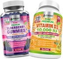 FRESH SACARE Elder Gummies ve Vitamin D - Sche