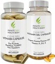 Clear Skin Acne Vitamin Sistemi | 20 Antioksis, Botanik ve Mineraller | 60 Kont Pack of 2