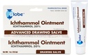 Globe Ichthammol Aintment 20% (Drawing Salve) 1 OZ - Καταπραϋντική ανακούφιση του δέρματος, Θεραπεία του Eczema, Ακμή, Λέβητα, Σπλιντέρ, Bee Stings - Μέγιστη αντοχή