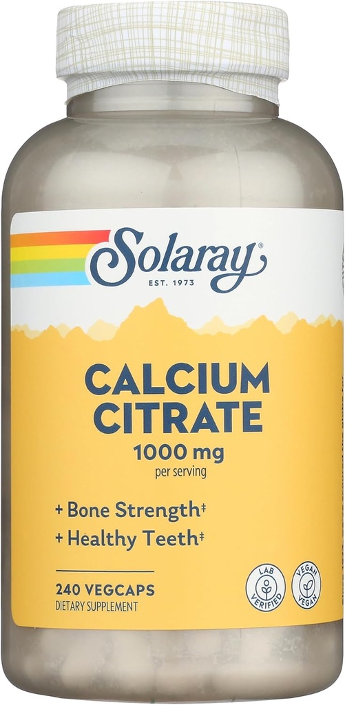 Solarayelli Citrate, 240 Caps, 0.75 Şişe