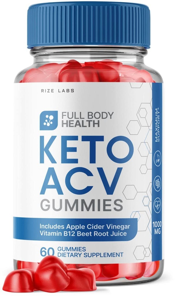 Laboratuvarları - Gelişmiş Kilo Kaybı Desteği Max Strength Formula Full-Body Energy (60 Gummies) için Full Body Health Keto ACV Gummies
