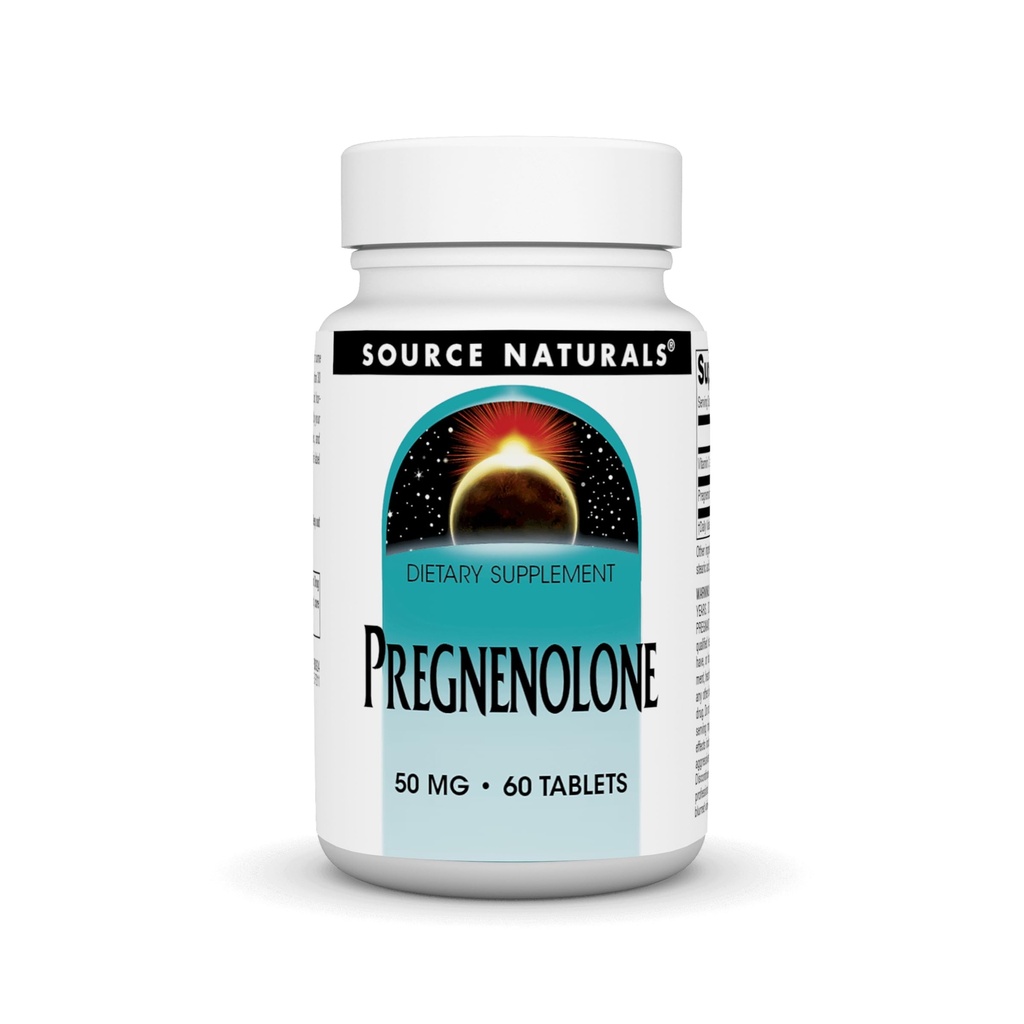 Source Naturals Pregnenolone* 50mg - 60 Tablet