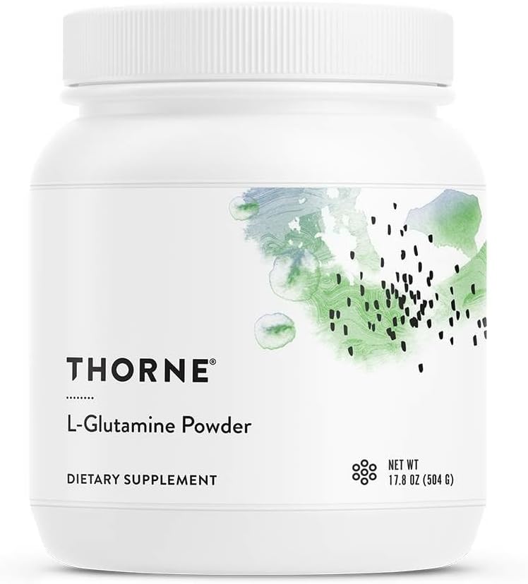 THORNE - L-Glutamine Toz - GI Health ve Immune Function için Glutamine Toz * - 17.8 Oz Oz