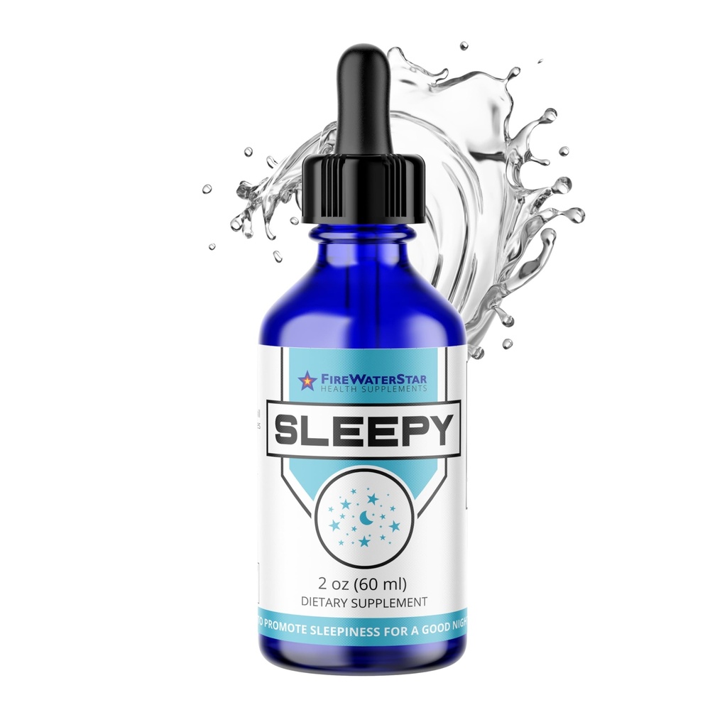 FWS Sleepy - Sıvı Melatonin ile, Magnezyum L-Theanine - Doğal Uyku Yardımı - Hızlı Aklı Ayaklanma - İyi Bir Gecenin Geri Kalan Için Uyumaya Yardımcı Olun - Yetişkinler, Çocuklar, Çocuklar, Çocuklar