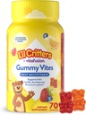 L’il Critters Gummy Vites Καθημερινή Gummy Πολυβιταμίνη για τα παιδιά, βιταμίνη C, D3 για ανοσοποιητική υποστήριξη Cherry, Φράουλα, Πορτοκάλι, Ανανάς και άρωμα βατόμουρο, 70 Gummies Count