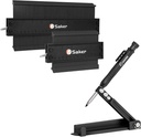 Saker Multi- function Scribing Tool &Saker Contour Duplication Gauge (10 inç+5 inç) (BLACK)