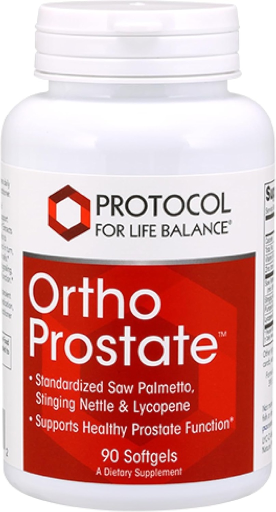 Protokol Ortho Prostate - Erkeklerin Prostate Health Supplement* - Saw Palmetto Extract, Sting Nettle Extract & Bora Gluconate - 90 Softgels