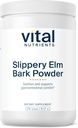 Vital Nutrients Slippery Elm Bark Toz | Herbal Leaky Gut Desteği | Vegan Gastrointestinal Destek Düzenli Bowel Hareketler | Gluten, Süt, Soy Free | Non-GMO | 2500 mg