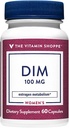 Shoppe DIM 100MG, Bioperine Black Pepper Extract, Women's Health (60 Capsules) için Estrogen Metabolism desteği ile