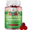 Çocuklar için High Prebiyotik Fiber Gummies - Diyetsel Fiber Supplements for Digestion & Constipation - Chicory Root Kids Immune Gummies - Non-GMO & Vegan Digestive Nutritional Supplements - 120 Count
