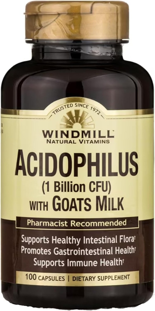 Asitofilius W/Goat Milk Caps 100s Windmill