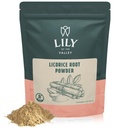 VALLEY Licorice/Liquorice Root Toz - Ground Mulethi Hindistan'dan Kaynaklandı - Glycyrrhiza Glabra - Natural Sweetener - Vegan & Gluten-Free - Packed in Resealable Pouch (8oz, 226g)