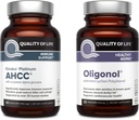 Life Kinoko Platinum AHCC 750 mg ve Oligonol Lychee Ekstraksiyonu - Immune Desteği için, Sağlıklı Ağlama