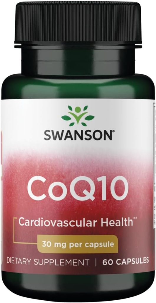 Swanson Coq10 30 Milligram 60 Capsules