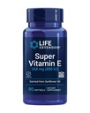 Life Extension Super Vitamin E, 268 mg (400 IU), Non-S Sentetik Vitamin E Supplement, Gluten-Free, Non-GMO, 90 softgels