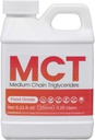 MCT Oil - 250mL (8.33 Oz.) Sürdürülebilir Palm Türlü - USP Food Grade - Non GMO - Halal - Spor Beslenme, Keto veya Paleo Diyet, Temiz Enerji, Türlemeler