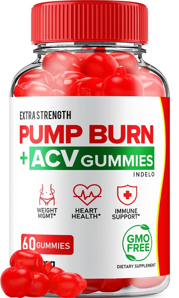 Pump Burn Keto ACV Gummies - Keto Pump Burn Gummies Yorumlar, Pump Burn Chem + ACV Gummies for Kilo Management B12 Burn Pump Advanced 1000 mg Formula (1 Pack - 60 Gummies)