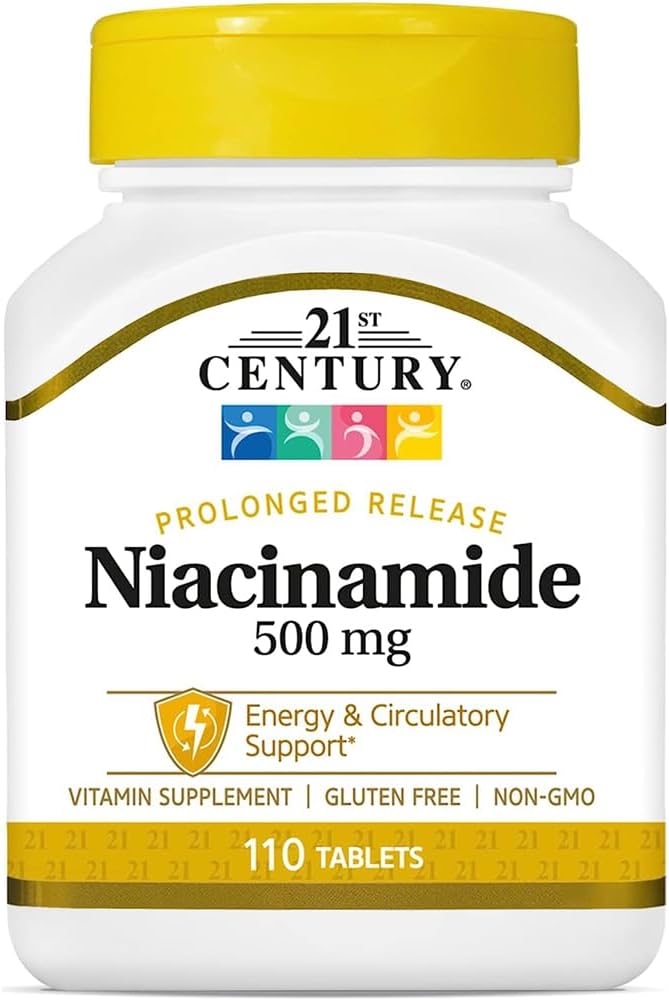 21st Century Niacinamid 500 mg Tablet Prolonged Release - 110 ct, 2 Paket