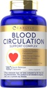 Carlyle Blood Circulation Supplement | 180 Capsules | Sağlıklı Circulation | Non-GMO, Gluten Free