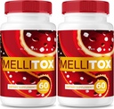 (2 Pack) MelliTox Capsules, MelliTox Supplement Body Detox, MelliTox, Sağlıklı Hücreler için MelliTox Pills, MelliTox Pastillas Review (120 Capsules)