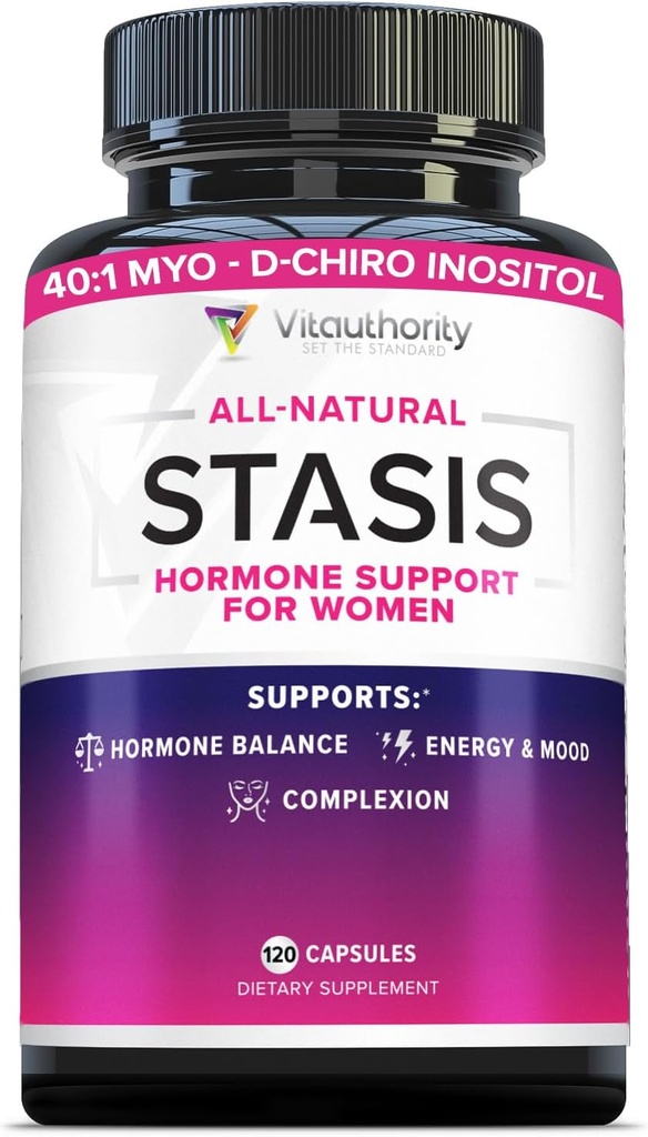 Vitwriter Women's Hormon Balance Supplement - 40:1 Myo-Inositol & D-Chiro Inositol Mix with DIM for Hormon Balance for Women - Women's Health Vitamin for Skin Energy & Rise Support (1 ay)