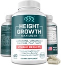 Üst Büyüme Maximizer, Dolce, D3 ve çinko Mix Pills, Çocuklar ve Gençler için Kemik Gelişimi Tamamlayıcısı, GMO-Free, Gluten-Free, ABD'de 60 Caps